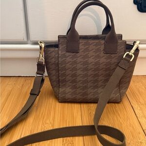 Rothy’s Mini Tote Crossbody Bag - Brown Tweed